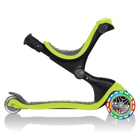 Самокат-велобіг Globber GO-UP Deluxe Lights 5in1 (Lime Green)