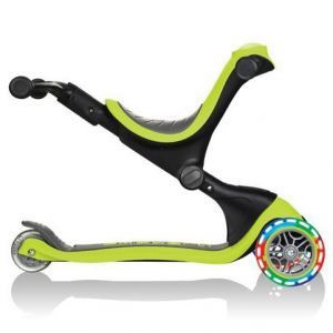 Самокат-велобіг Globber GO-UP Deluxe Lights 5in1 (Lime Green)