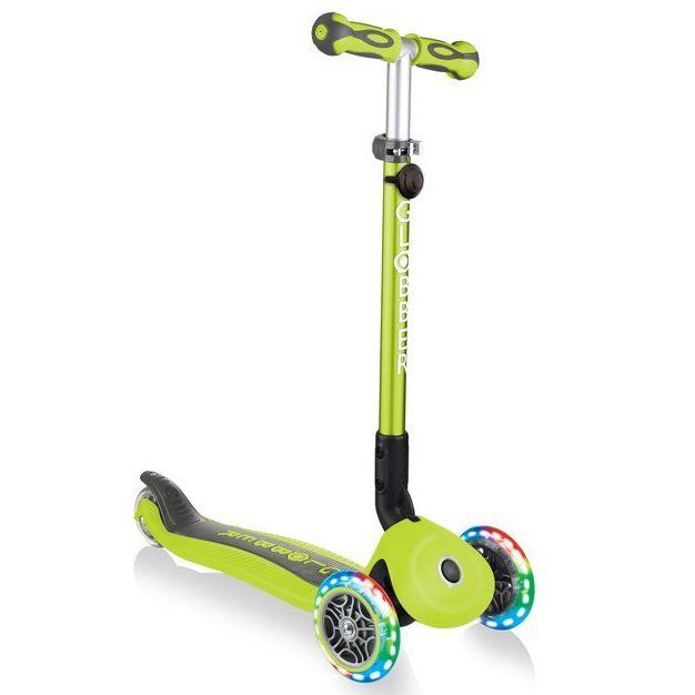 Самокат-велобіг Globber GO-UP Deluxe Lights 5in1 (Lime Green)