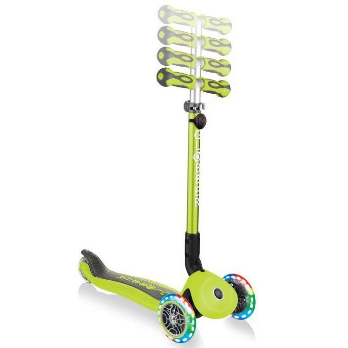 Самокат-велобіг Globber GO-UP Deluxe Lights 5in1 (Lime Green)