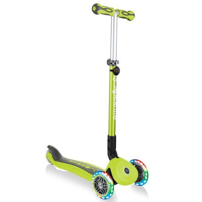 Самокат-велобіг Globber GO-UP Deluxe Lights 5in1 (Lime Green)