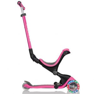 Біговел-самокат Globber GO-UP Deluxe Lights 5in1 (Deep Pink)