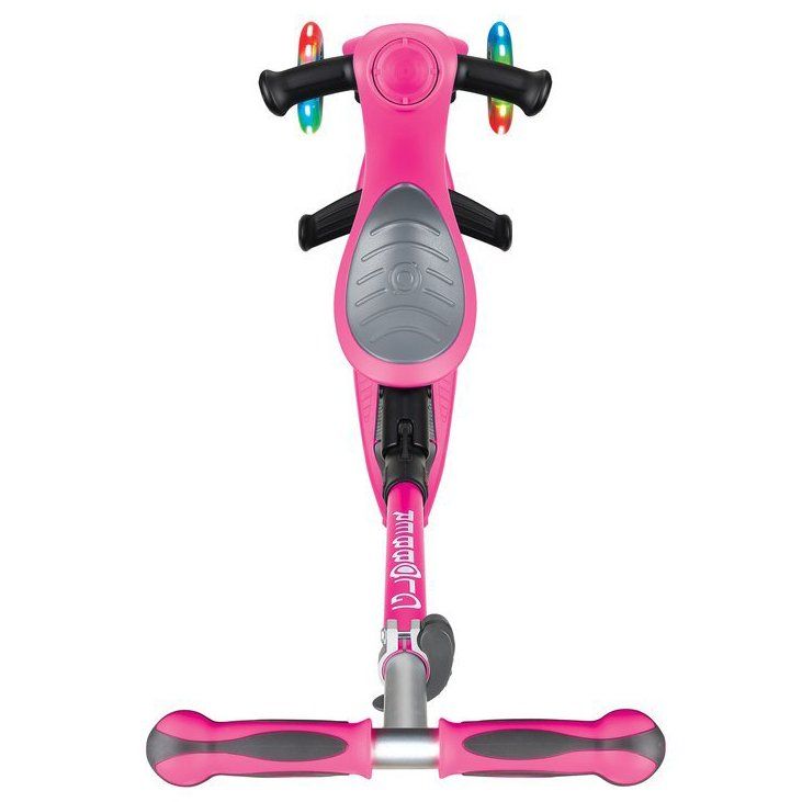 Біговел-самокат Globber GO-UP Deluxe Lights 5in1 (Deep Pink)