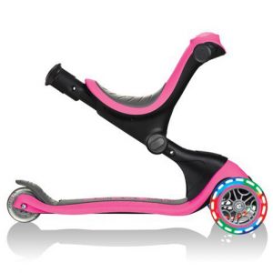 Біговел-самокат Globber GO-UP Deluxe Lights 5in1 (Deep Pink)
