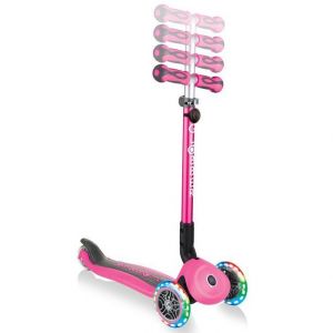 Біговел-самокат Globber GO-UP Deluxe Lights 5in1 (Deep Pink)