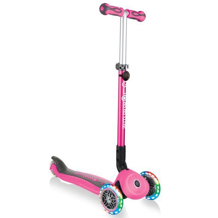 Біговел-самокат Globber GO-UP Deluxe Lights 5in1 (Deep Pink)