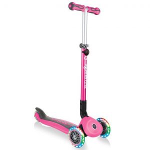 Біговел-самокат Globber GO-UP Deluxe Lights 5in1 (Deep Pink)