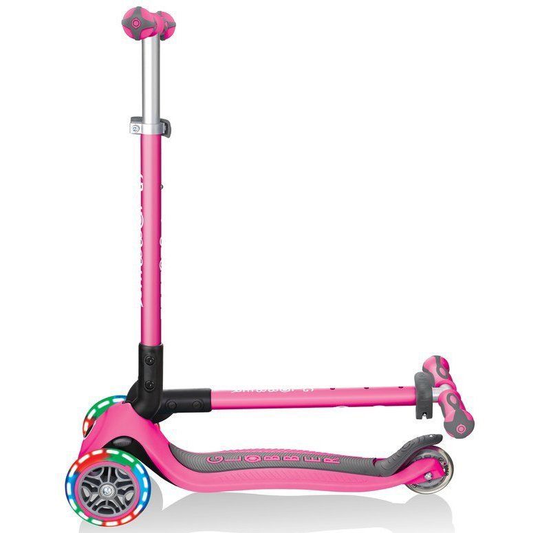 Біговел-самокат Globber GO-UP Deluxe Lights 5in1 (Deep Pink)
