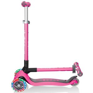 Біговел-самокат Globber GO-UP Deluxe Lights 5in1 (Deep Pink)
