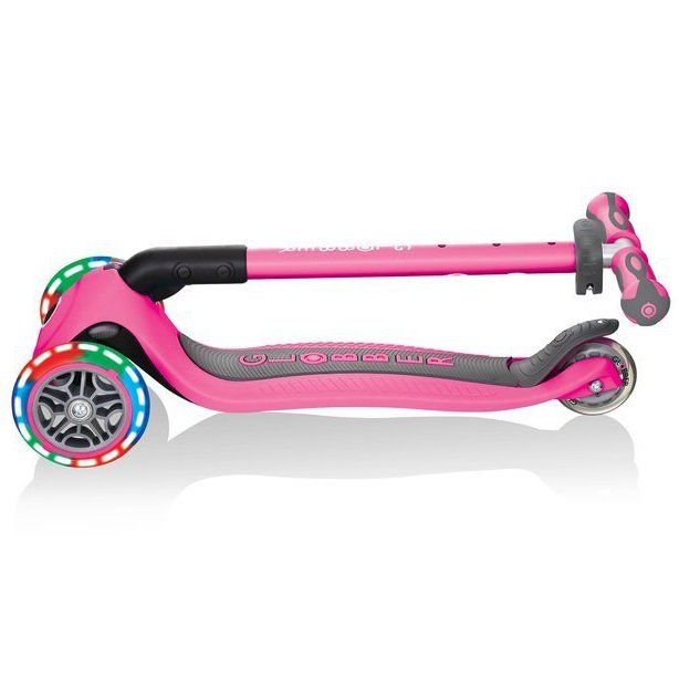 Біговел-самокат Globber GO-UP Deluxe Lights 5in1 (Deep Pink)