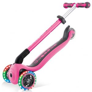 Біговел-самокат Globber GO-UP Deluxe Lights 5in1 (Deep Pink)