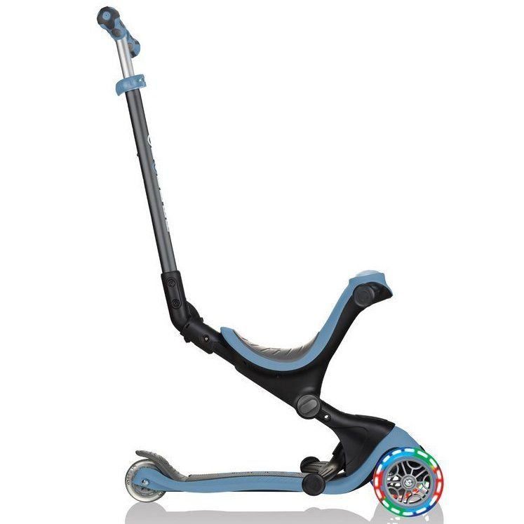 Біговел-самокат Globber GO-UP Deluxe Lights 5in1 (Ash Blue)