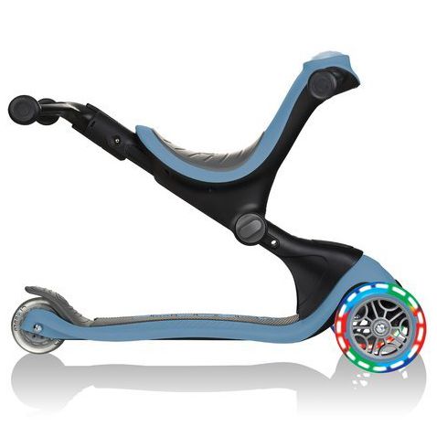 Біговел-самокат Globber GO-UP Deluxe Lights 5in1 (Ash Blue)