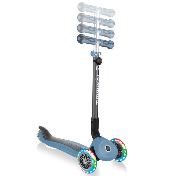 Біговел-самокат Globber GO-UP Deluxe Lights 5in1 (Ash Blue)
