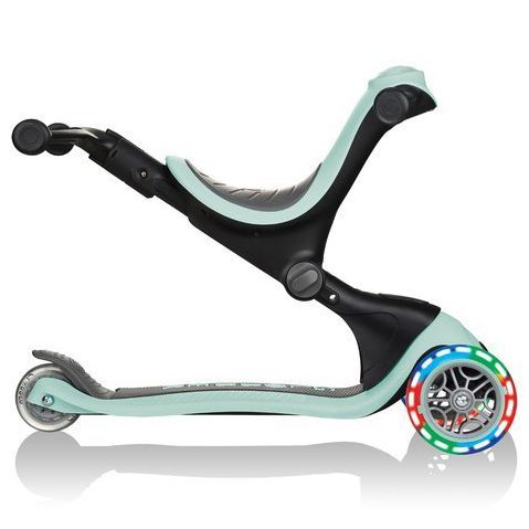 Біговел-самокат Globber GO-UP Deluxe Lights 5in1 (Mint)