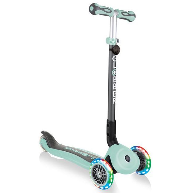 Біговел-самокат Globber GO-UP Deluxe Lights 5in1 (Mint)