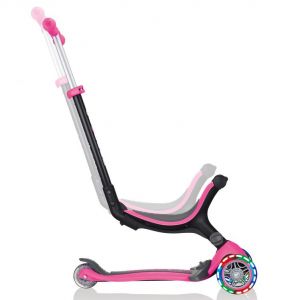 Біговел-самокат Globber GO-UP Foldable Plus Lights 5in1 (Deep Pink)