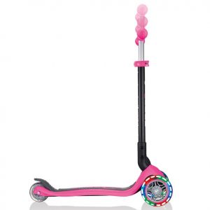 Біговел-самокат Globber GO-UP Foldable Plus Lights 5in1 (Deep Pink)