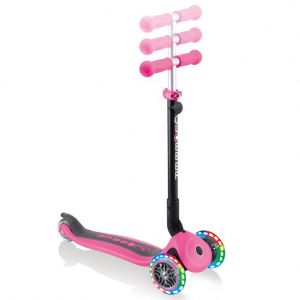 Біговел-самокат Globber GO-UP Foldable Plus Lights 5in1 (Deep Pink)