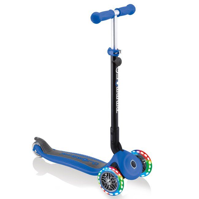 Біговел-самокат Globber GO-UP Foldable Plus Lights 5in1 (Navy Blue)