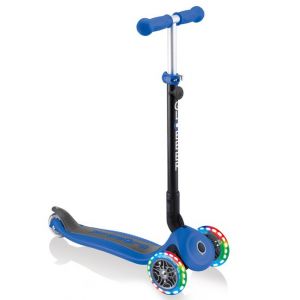 Біговел-самокат Globber GO-UP Foldable Plus Lights 5in1 (Navy Blue)