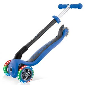 Біговел-самокат Globber GO-UP Foldable Plus Lights 5in1 (Navy Blue)