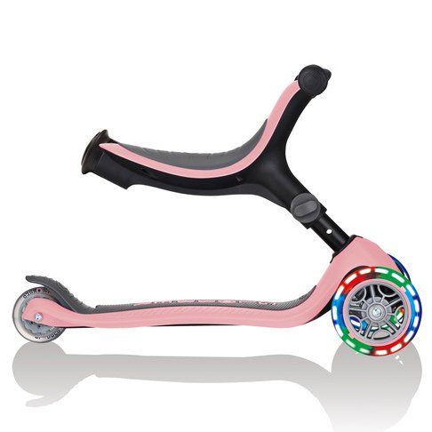Біговел-самокат Globber GO-UP Foldable Plus Lights 5in1 (Pastel Pink)