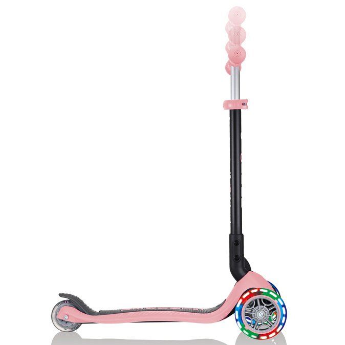 Біговел-самокат Globber GO-UP Foldable Plus Lights 5in1 (Pastel Pink)