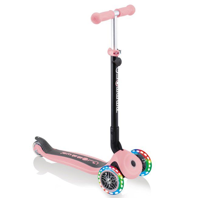 Біговел-самокат Globber GO-UP Foldable Plus Lights 5in1 (Pastel Pink)