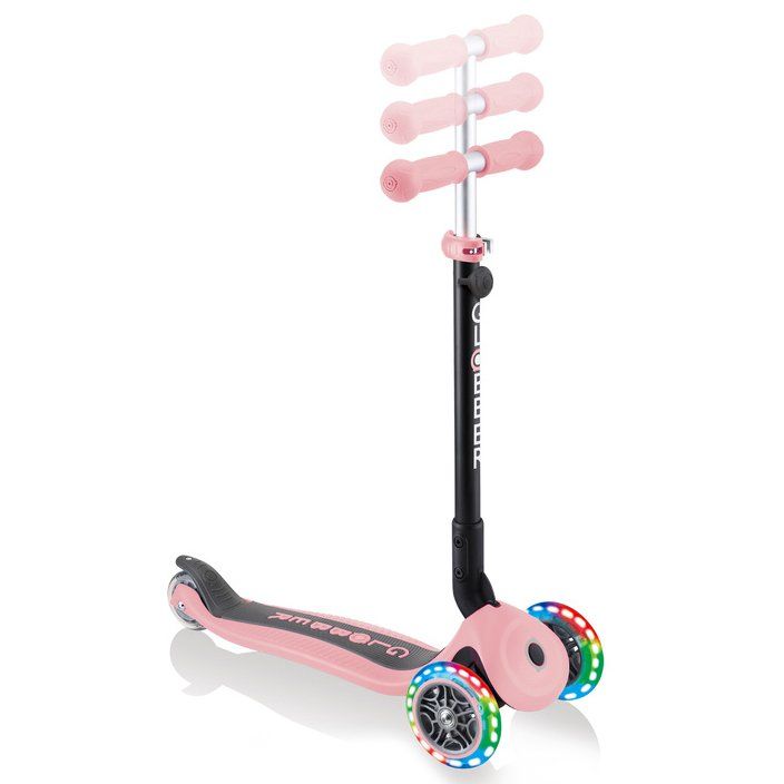 Біговел-самокат Globber GO-UP Foldable Plus Lights 5in1 (Pastel Pink)