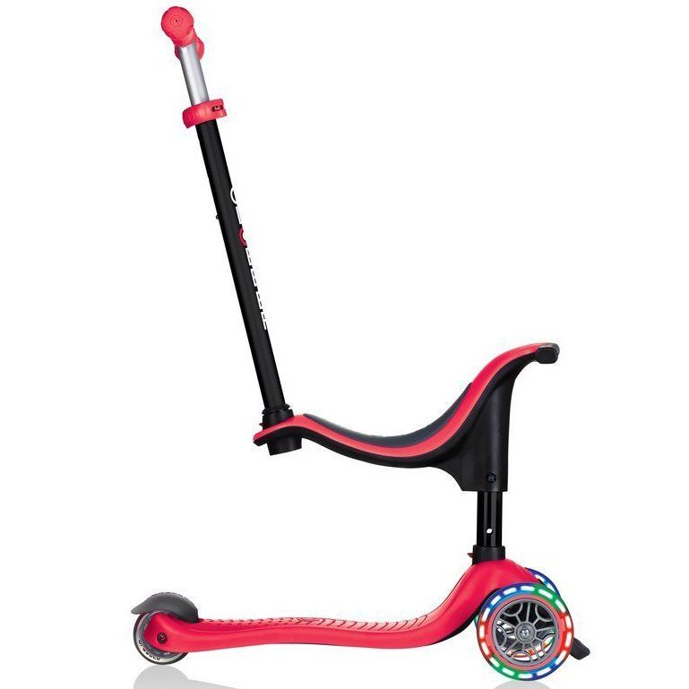 Біговел-самокат Globber GO-UP sporty Lights 4in1 (Red)