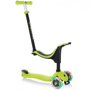 Беговел-самокат Globber GO-UP sporty Lights 4in1 (Lime Green)