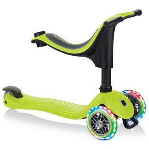 Біговел-самокат Globber GO-UP sporty Lights 4in1 (Lime Green)