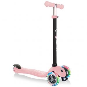 Беговел-самокат Globber GO-UP sporty Lights 4in1 (Pastel Pink)