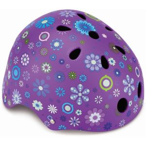Шлем защитный Globber Flowers Violet (фиолетовый)