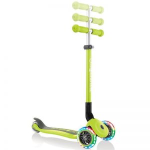 Самокат Globber My Free Primo Foldable Lights (зелений)