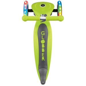 Самокат Globber My Free Primo Foldable Lights (зелений)