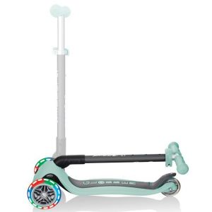 Самокат Globber My Free Primo Foldable Lights (м'ятний)