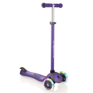 Самокат Globber My Free 2C Primo Plus Lights (фиолетовый)