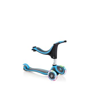 Біговел-самокат Globber My free EVO 4 in 1 Plus Lights (блакитний)