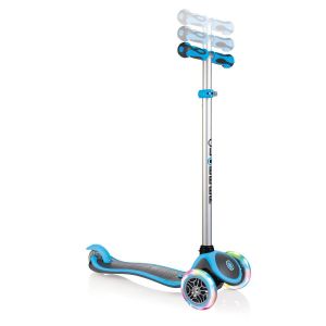 Біговел-самокат Globber My free EVO 4 in 1 Plus Lights (блакитний)