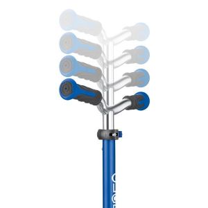 Самокат Globber My Free Fold Up Lights Elite Prime (синий)