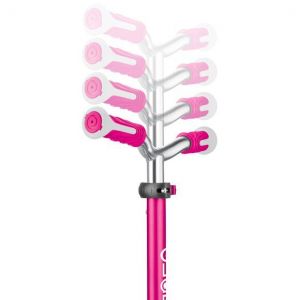 Самокат Globber My Free Fold Up Lights Elite Prime (рожевий)