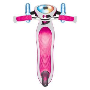 Самокат Globber My Free Fold Up Lights Elite Prime (рожевий)