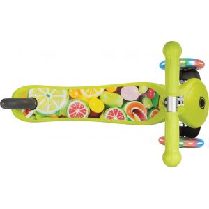 Самокат Globber My Free Fantasy Primo Lights Lime Green (зеленый)