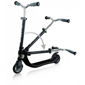 Самокат Globber Flow Foldable 125 (чорно-сірий)
