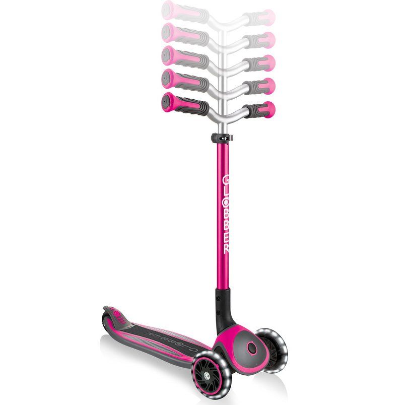 Самокат Globber Master Lights (pink)