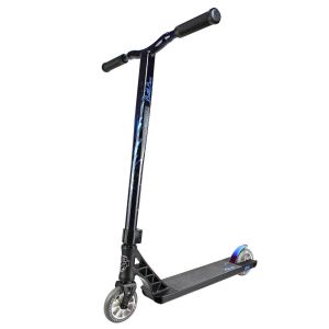 Трюковой самокат Grit Scooters Elite Satin Black Blue Laser