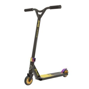 Трюковой самокат Grit Scooters Extremist Black-Gold Metallic
