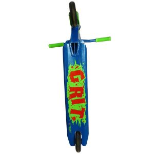 Трюковой самокат Grit Scooters Extremist Blue Fluro Green